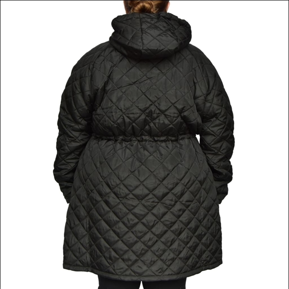 Snow Country Outerwear Women's Plus Size Quilted Savvy Long Jacket 4X NWT - Picture 2 of 6